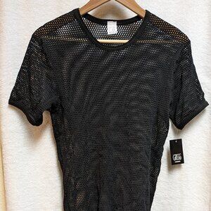 Gregg Homme VICE see-through mesh T-shirt NWT